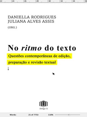 cover image of No ritmo do texto